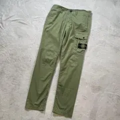 ストーンアイランド　カーゴパンツ　カーキ　W32 TOM067764のサムネイル