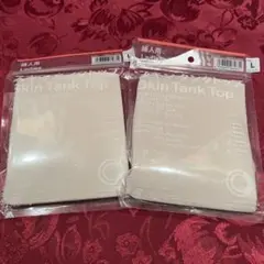 下着　肌着　タンクトップ　Lサイズ　ファミマ
