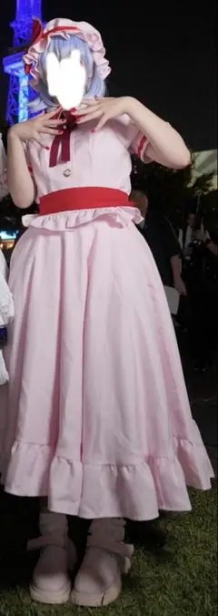 【コスプレ】東方project レミリアスカーレット　ほぼフルセット 受注生産 レミリア スカーレット 紅魔館 お嬢様 ヴァンパイア