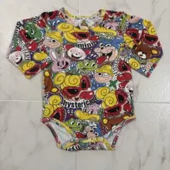 セ*ル様 HYSTERIC MINI カラフルキャラクター柄ロンパース