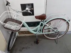 新古車】DCM PATRIZIA シティサイクル ライトブルー 愛知 引取のみ 