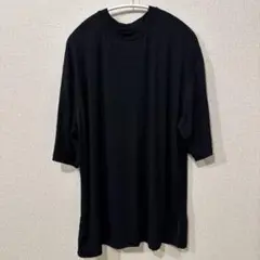 DAN Wool Oversized Tee Black Mサイズ
