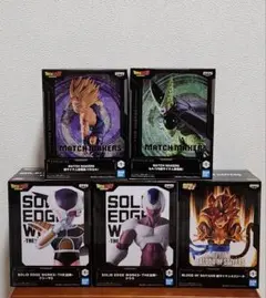 【ドラゴンボール】孫悟飯 &セル &フリーザ &クウラ &ゴジータ ５点セット