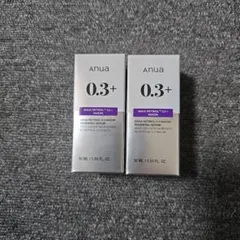 アヌア レチノール0.3 ナイアシンリニューイングセラム30ml　２本セット