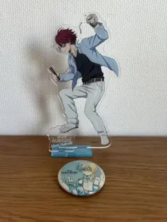 ヒロアカ 轟焦凍 アクスタ&缶バッジ