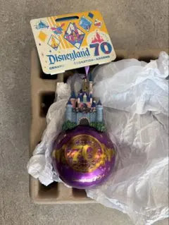 新品未使用　Disneyland 70周年記念オーナメント