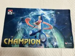ポケモンカード　ゲッコウガ　CHAMPION プレイマット　ポケカのサムネイル