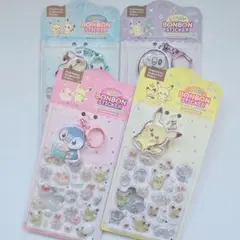 ポケピース　韓国限定 CANDY BONBON 4枚セット ポケモン 3D