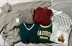 レディース まとめ売り 8点セット カジュアル・メンズライク好きさんにおすすめ！