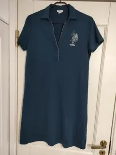 美品✦U.S. POLO ASSNユーエスポロシャツワンピ　XL　ネイビー