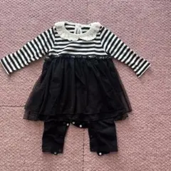 ストライプロンパース 80サイズ