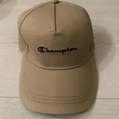 Champion ベージュキャップ