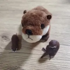 カワウソぬいぐるみ おまけ付き