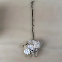 ハンドメイド コサージュ ヴィンテージ風