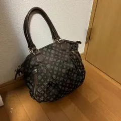 russetラシット ショルダーバッグ ダークブラウン