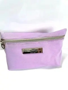 新品 未使用 フェラガモ ポーチ 小物入れ 桜色 ラベンダー ピンク パープル