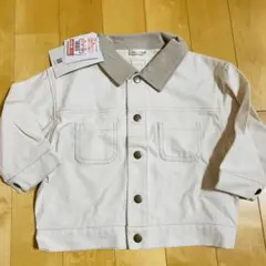 【新品紙タグ付】しまむら mir..×koko ツイルジャケット 100サイズ