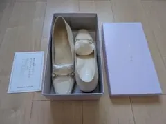 美品◆REGAL◆箱付◆クロコ型押しローファー ◆ヒール