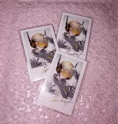 緋八マナ チェキ 箔押し 3枚