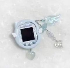 たまごっちユニ シリコンケース カバー エンジェル ブルー 天使