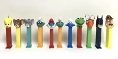 PEZ ペッツ キャラクターフィギュア 11体セット　まとめ売りのサムネイル