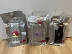 BTSキャラクターソフトケース3点セット