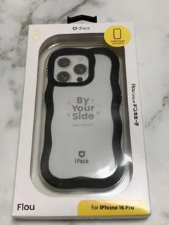 【新品未使用】iFace Flou iPhone 16 Pro ケース ブラック