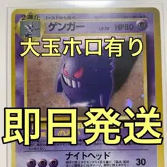 ⭐️大玉ホロ⭐️ゲンガー ☆ 第3弾拡張パック 化石の秘密 - メルカリ