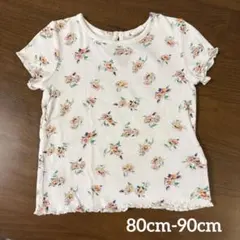 babyGAP/花柄Tシャツ/80-90cm/2years