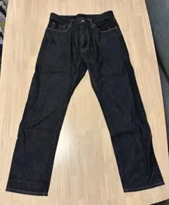 ユニクロ レギュラーフィットジーンズ/セルビッジ 32サイズ