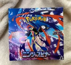 新品未開封　ポケカ メガニンジャスピナー　1BOX ペリペリ付き シュリンクなし