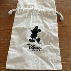ディズニーストア　シルエットミッキー　ラッピング袋　巾着