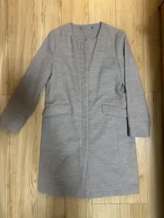 Vis グレー ロングコート