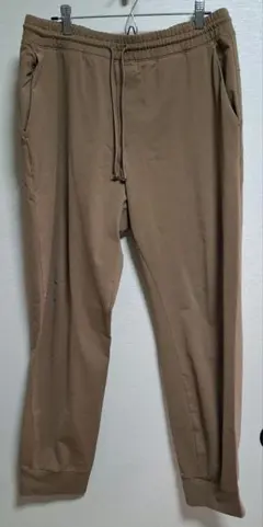 UNIQLO XL ベージュ ジョガーパンツ