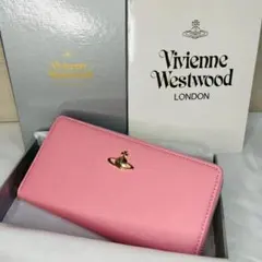 【新品 未使用】Vivienne Westwood ピンク 長財布
