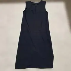 レディースロングワンピース ブラック M
