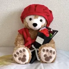ダッフィー ぬいぐるみ 還暦 コスチューム ちゃんちゃんこ 赤