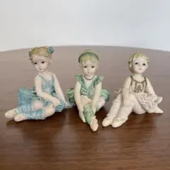 バレリーナフィギュア 4体セット最終値引きです。よろしくお願いいたし