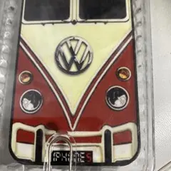 レア VWフォルクスワーゲン ケース カバー レッド iPhoneSE 飾りにも