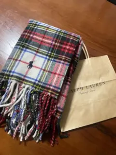 Ralph Lauren 馬とペイズリー柄 シルク ストール 大判 スカーフ② Ralph Lauren 馬とペイズリー柄 シルク ストール 大判 スカーフ②