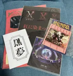 X JAPAN 黒夢 LUNA SEA SADS ステッカーまとめ売り