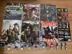 一番くじ　進撃の巨人　G賞　Ｆ賞　Ｉ賞➕おまけ付　チラシ広告