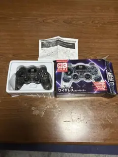 GC GAME ワイヤレスコントローラー クリアブラック
