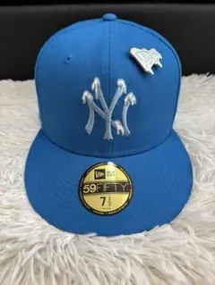 【希少】ニューエラ 59FIFTY ヤンキース スノーロゴ　7 1/2