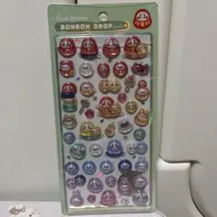 【新作】和柄　ボンボンドロップシール　だるま