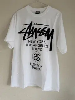 XL STUSSY × ANYTHING WORLD TOUR TEE - メルカリ