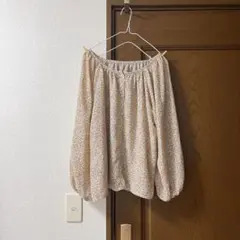エヘカソポ 2way 小花柄ブラウス カーディガンのサムネイル