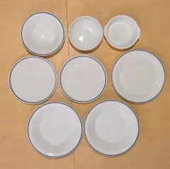 白山陶器】綾 お皿セット 大中小 5皿 - メルカリ
