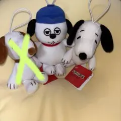 スヌーピー&オラフ　ぬいぐるみ3体セット PEANUTS