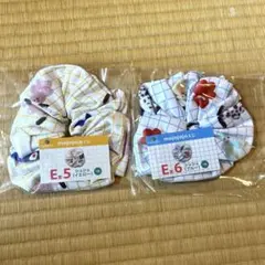 mojojojo くじ　E-5賞　シュシュ　ブルー　イエロー